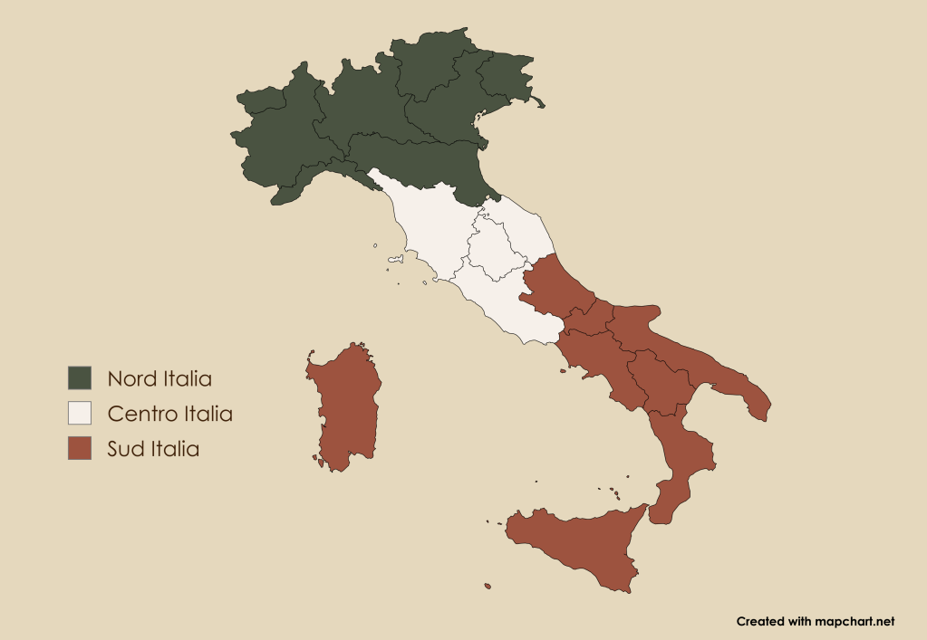 #2 — Nord, Centro e Sud: tre Italie diverse? · Is Italy really three countries?